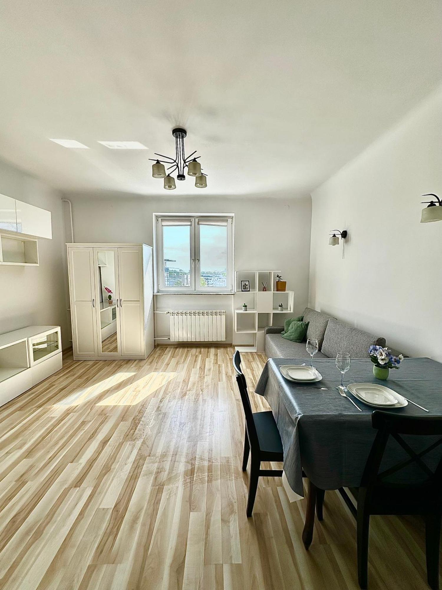 Apartament Blisko Centrum Apartman Varsó Kültér fotó